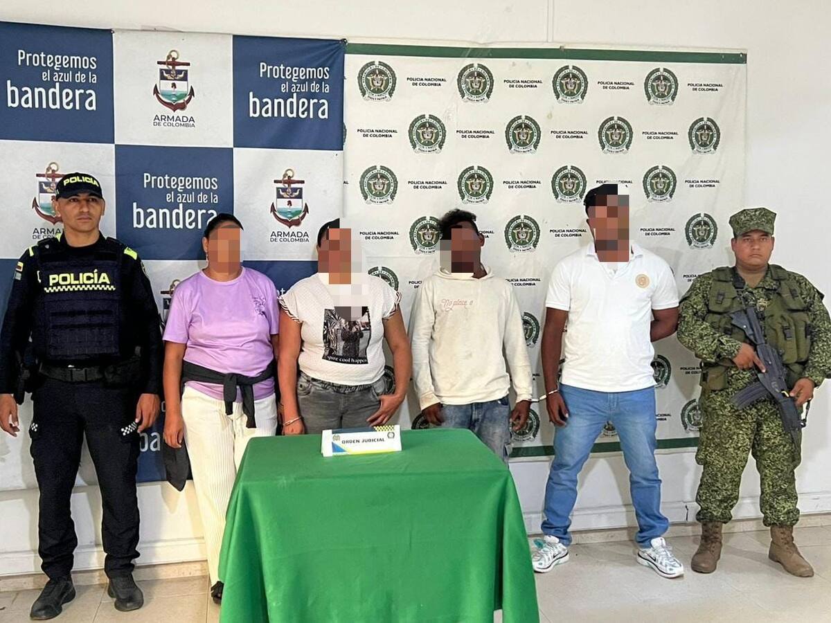 Desarticulan red de microtráfico del ‘Clan del Golfo’ en Villanueva: cuatro capturados