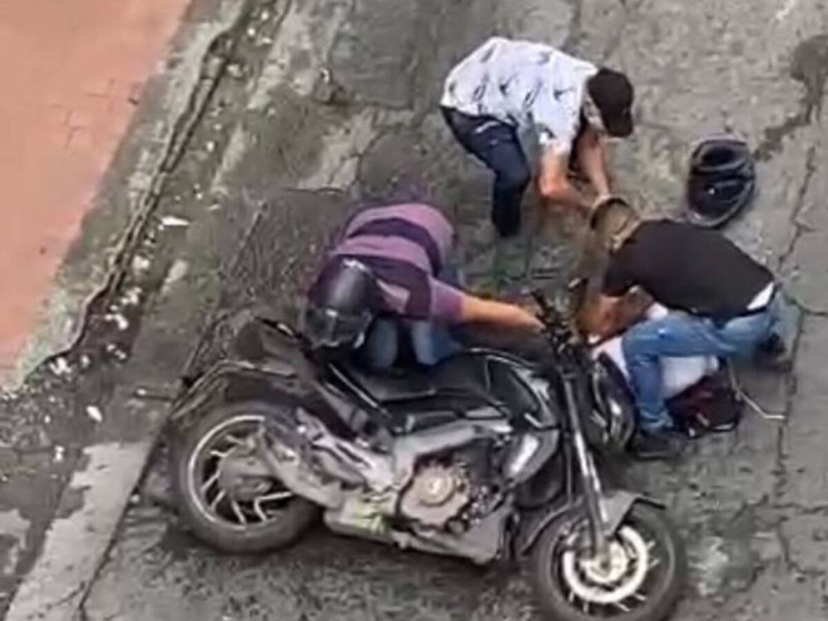 Hurto a motociclista estaría relacionado con el cobro de gota a gota
