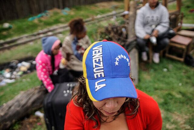 Familia migrante venezolana en Colombia / Foto: Colprensa