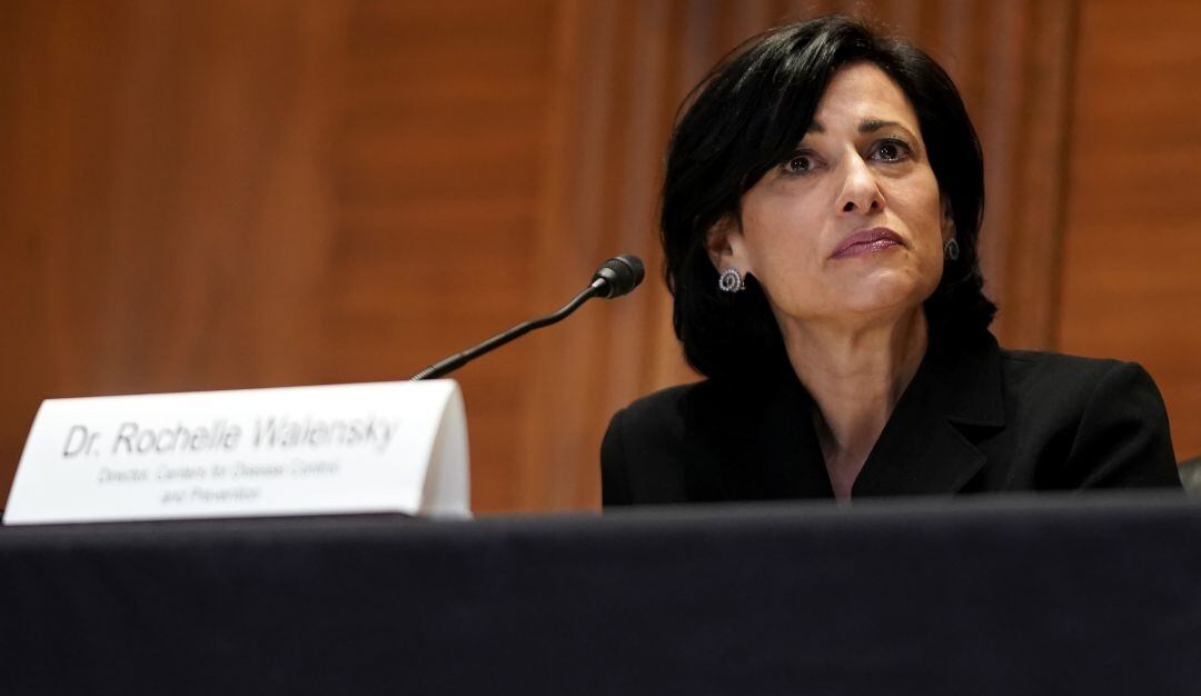 Directora de los Centros para el Control de Enfermedades CDC, Rochelle Walensky.