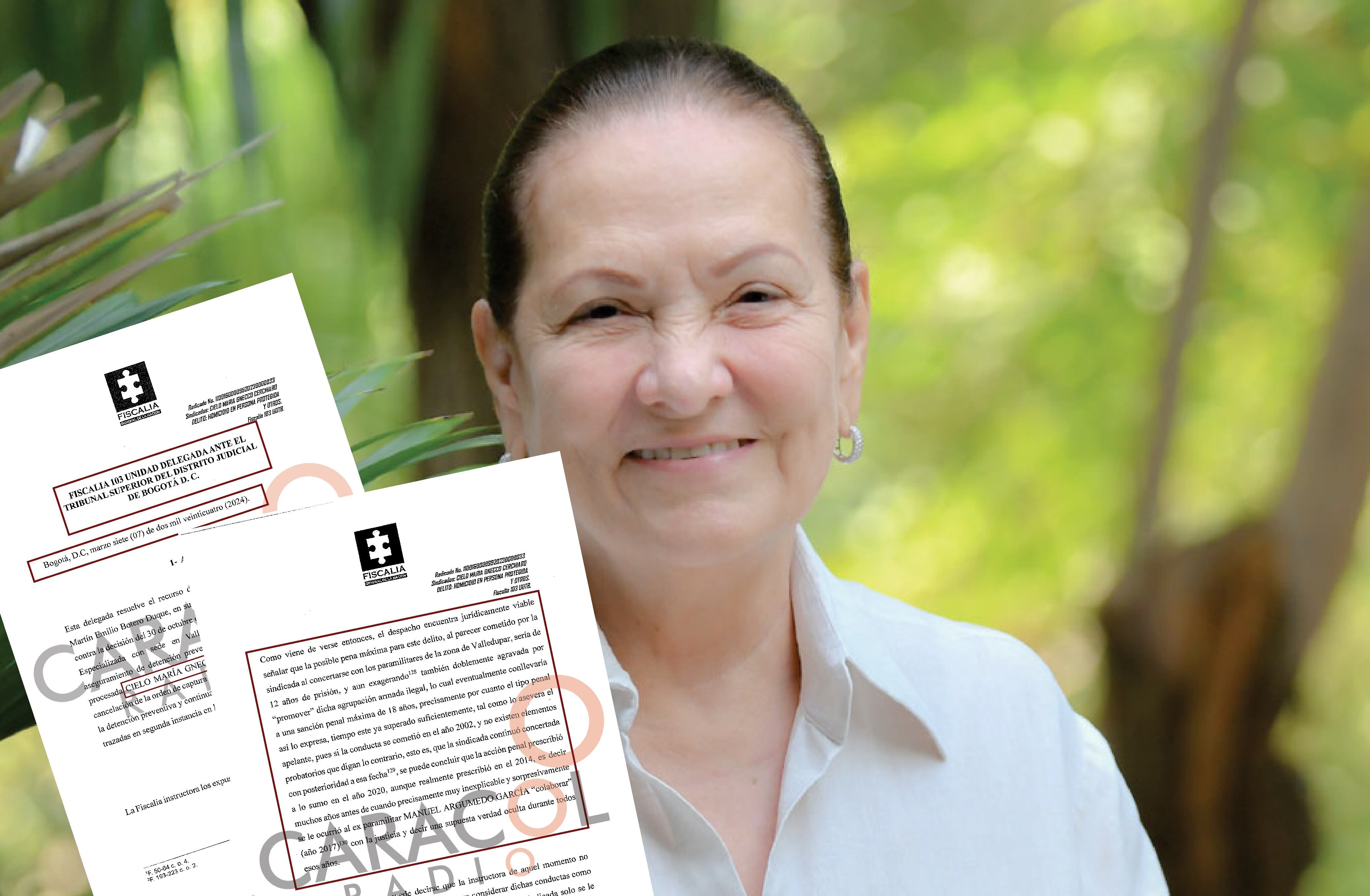 Cielo María Gnecco, reconocida política del depatamento de Cesar