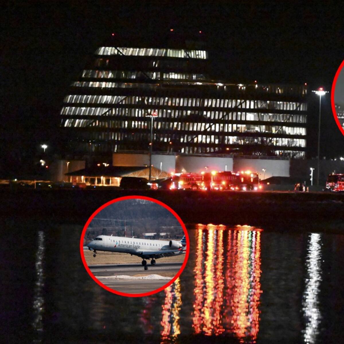 Bomberos de Washington DC descartan que haya sobrevivientes tras accidente aéreo