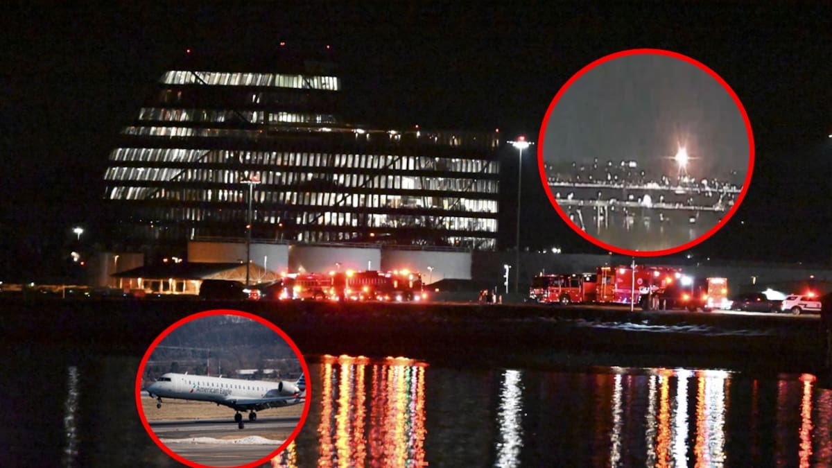 Bomberos de Washington DC descartan que haya sobrevivientes tras accidente aéreo
