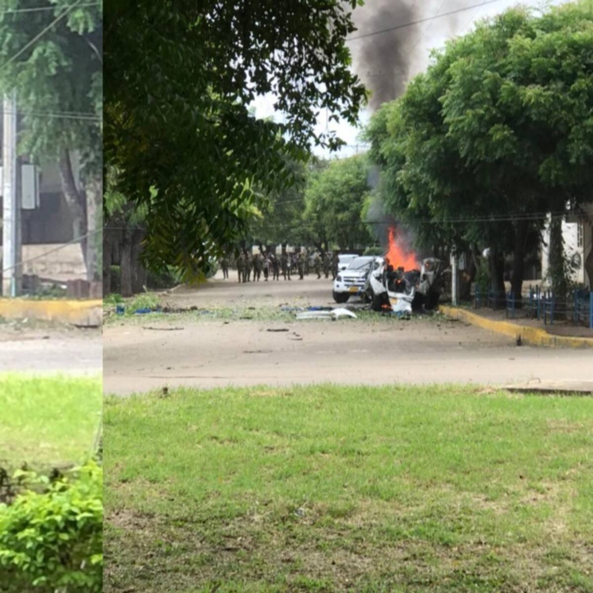 VIDEO: Carro bomba estalló en la brigada del Ejército en Cúcuta