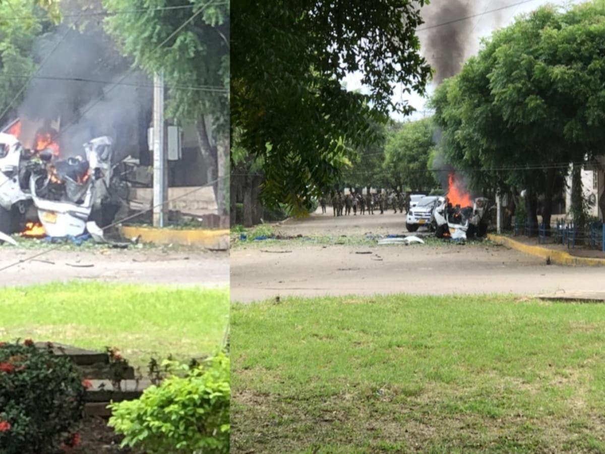VIDEO: Carro bomba estalló en la brigada del Ejército en Cúcuta