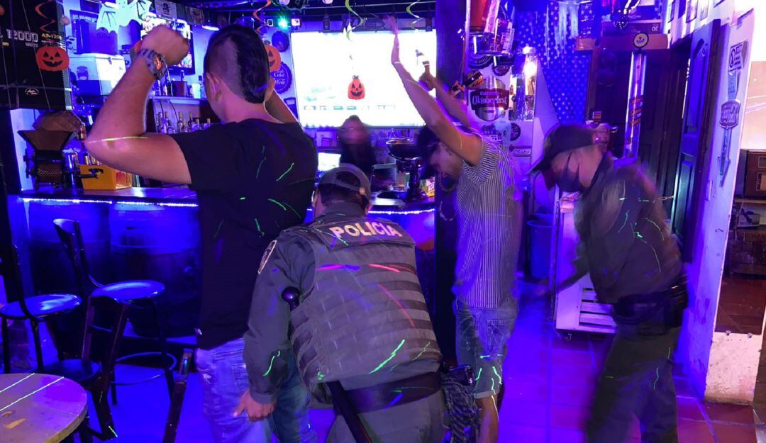 38 capturados en Huila durante puente festivo de Halloween.