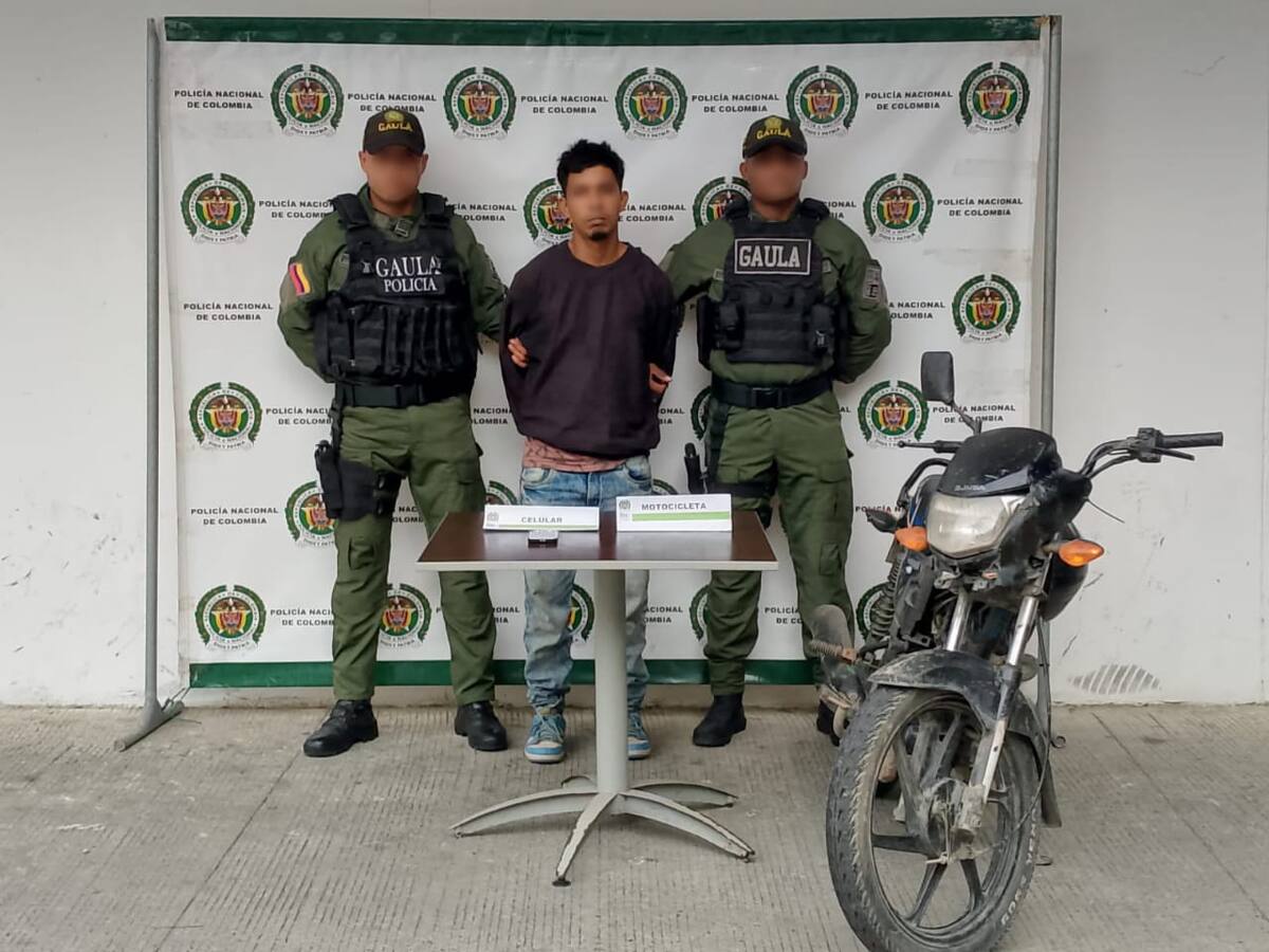 Alias ‘El Chino’ fue capturado mientras recibía dinero por presunta extorsión en Cartagena