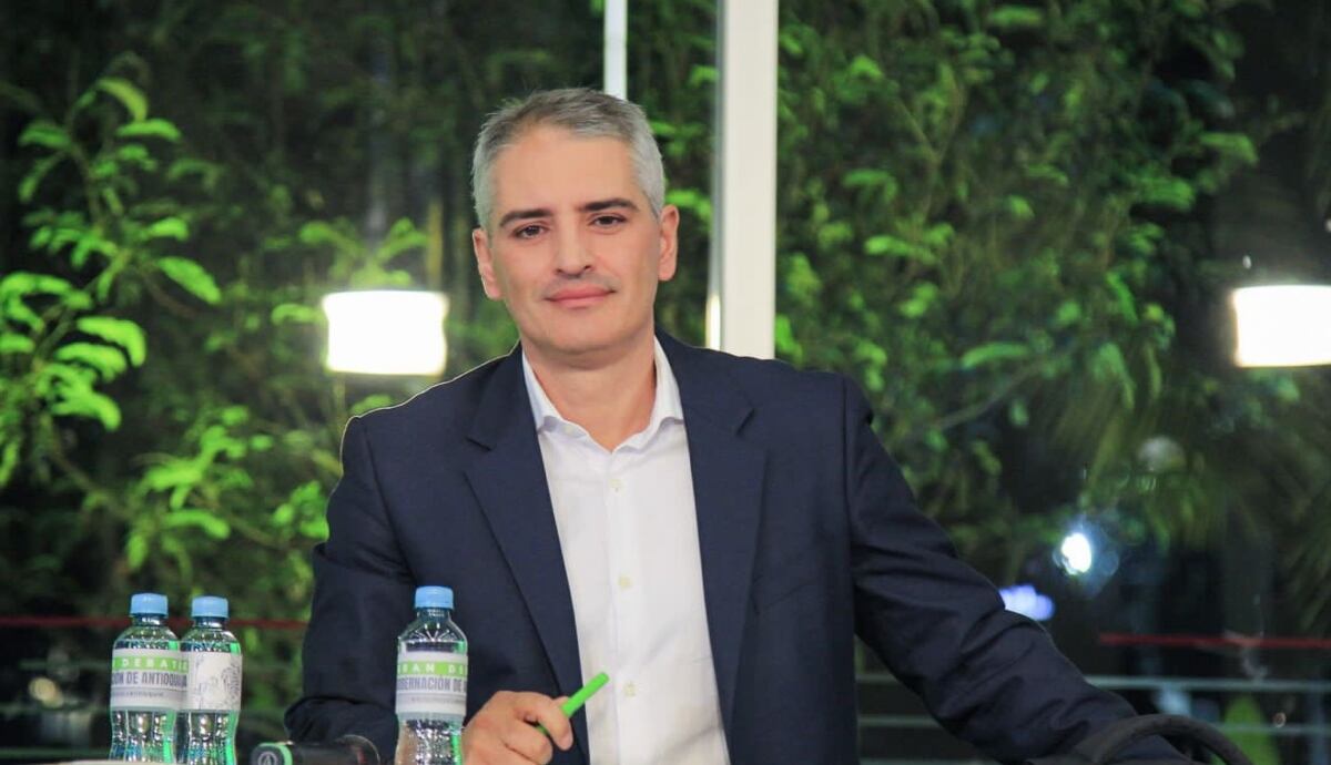 Andrés Julián Rendón, gobernador de Antioquia. Cortesía: Gobernación de Antioquia.