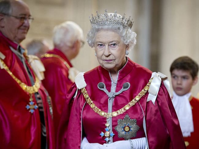 La reina Isabel II inicia los actos de su jubileo de platino.