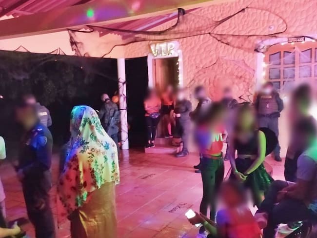 En Caucasia, la Policía intervino una fiesta donde había menores de edad
