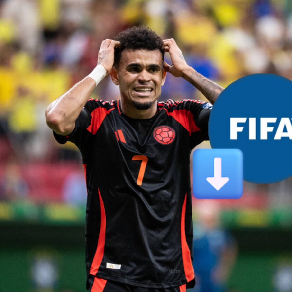 Colombia paga caro sus fallos en Eliminatorias y desciende posiciones en el Ranking FIFA: así quedó