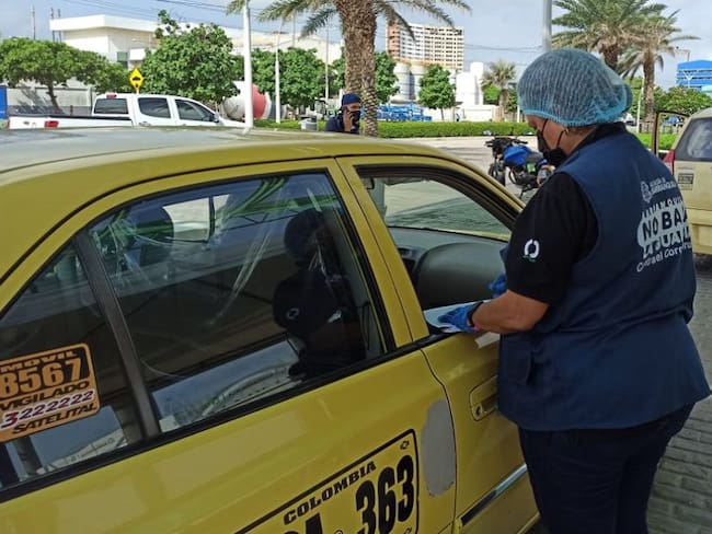 Caracol Radio lideró jornada de salud para taxistas en Barranquilla