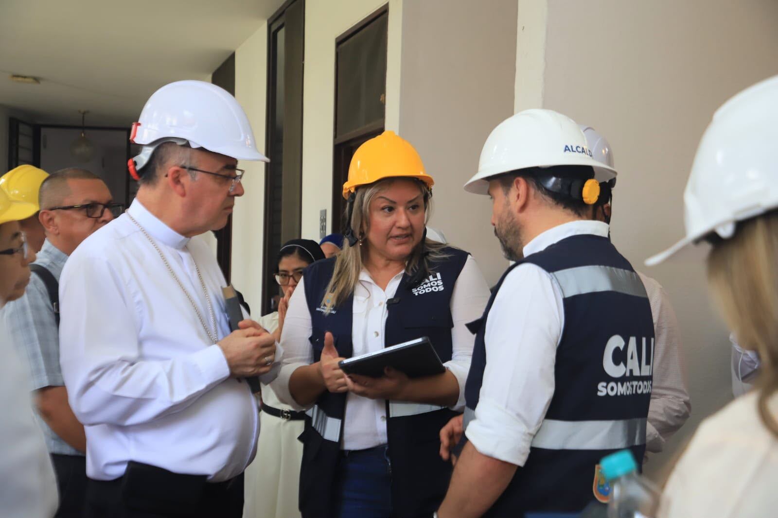 Iglesia La Merced afectada por el terremoto del 10 de agosto del 2026 / Foto: Alcaldía de Cali