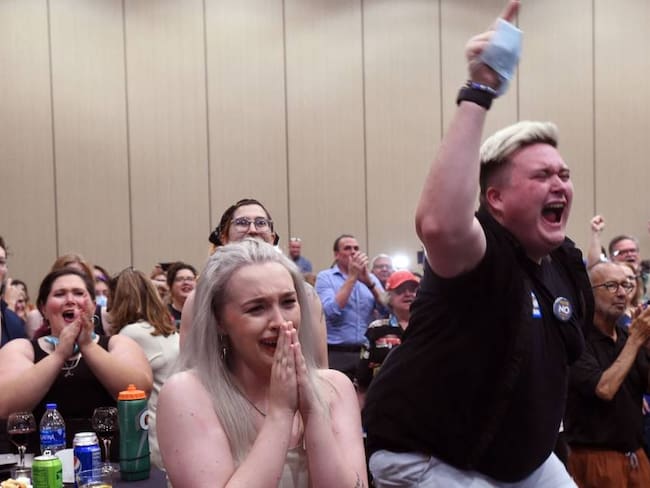 Kansas, primer estado de EE.UU. en proteger el aborto tras anulación del Supremo. Foto: Getty