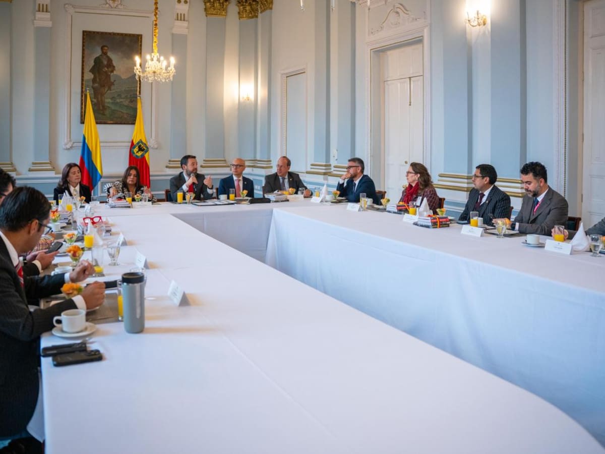 Alcalde Galán se reunió con presidentes de altas Cortes: manifestó la necesidad de reformas legales