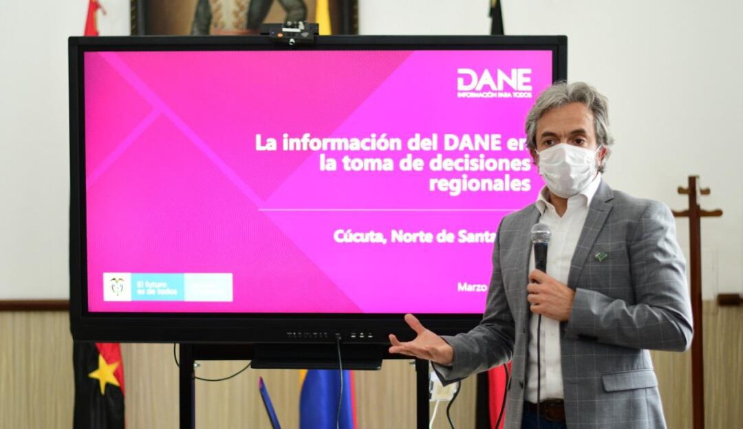 Juan Daniel Oviedo, director del DANE
