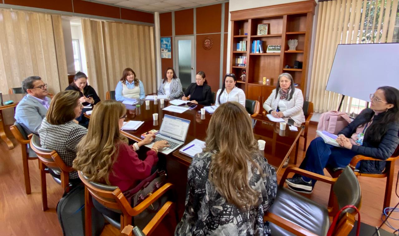 Las reuniones con las EPS se desarrollaron en las instalaciones de la Secretaría de Salud de Boyacá / Foto: Secretaría de Salud.