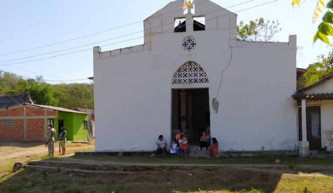 Iglesia de El Salado, sur de Bolívar
