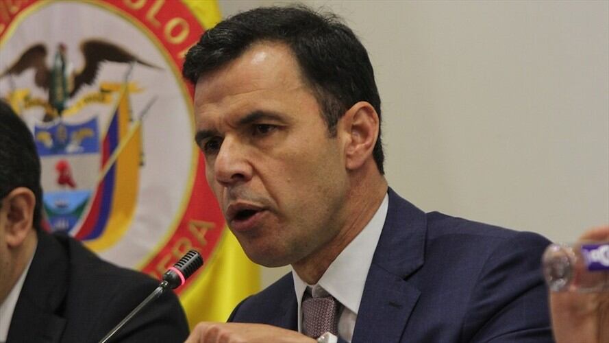 Guillermo Rivera expresó que el gobierno respalda el proyecto que cambia las reglas de juego para elegir al próximo contralor general de la República. Foto: Colprensa