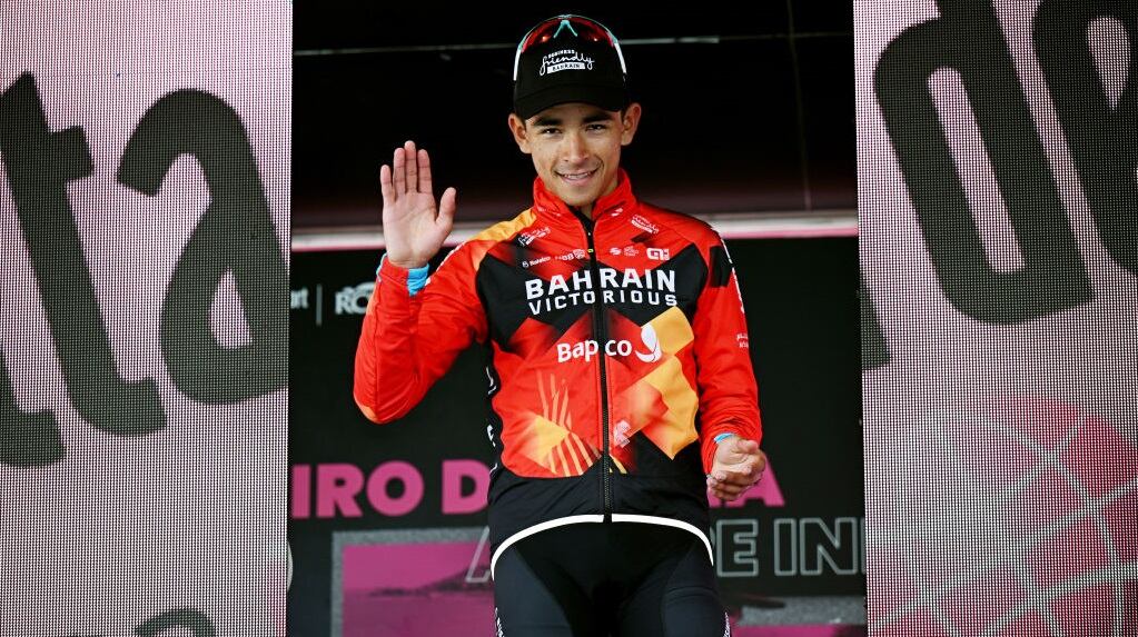 Santiago Buitrago, cilcista del Bahrain - Victorious que estará en La Vuelta a España Photo by Stuart Franklin/Getty Images,)