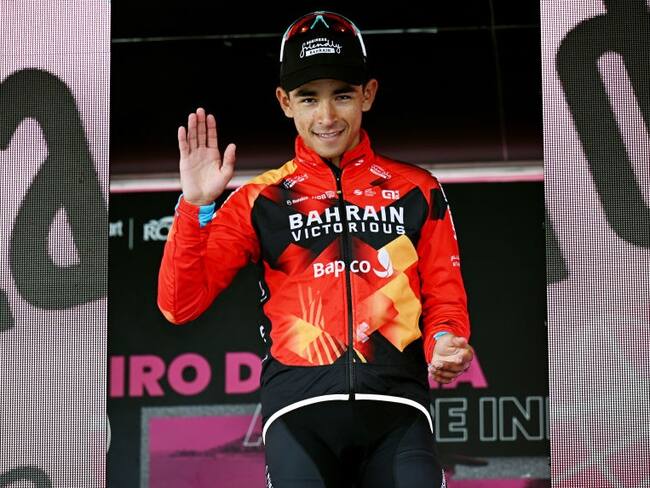 Santiago Buitrago, cilcista del Bahrain - Victorious que estará en La Vuelta a España Photo by Stuart Franklin/Getty Images,)