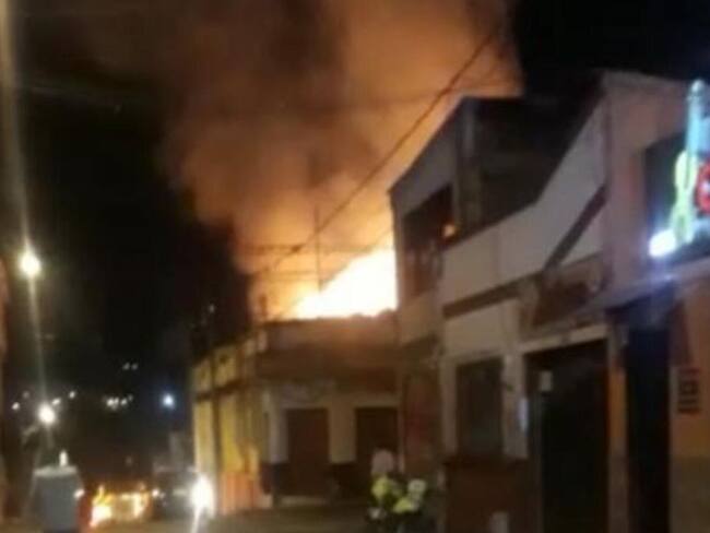 Incendio en Pereira.