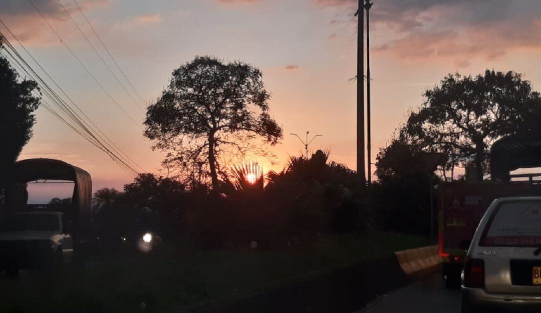 Hermosos atardeceres de enero en Armenia y el Quindío