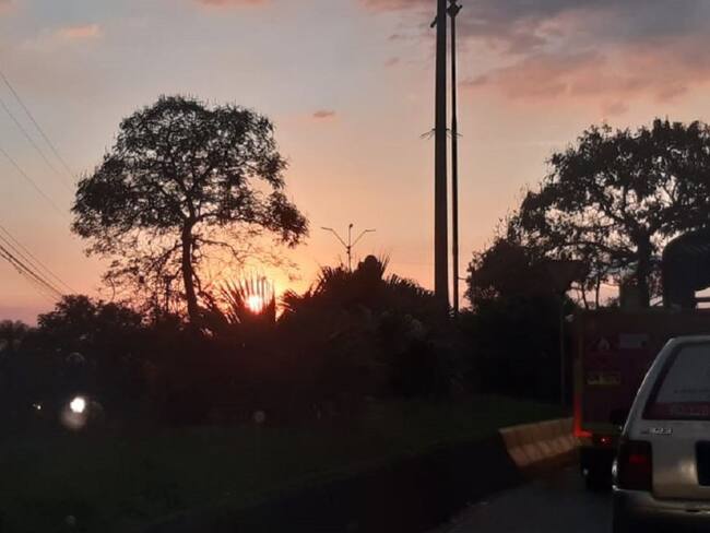 Hermosos atardeceres de enero en Armenia y el Quindío