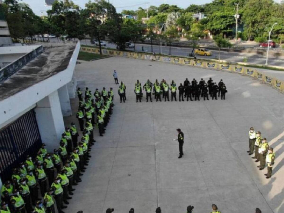 4.500 policías garantizarán seguridad en partido Colombia vs Argentina