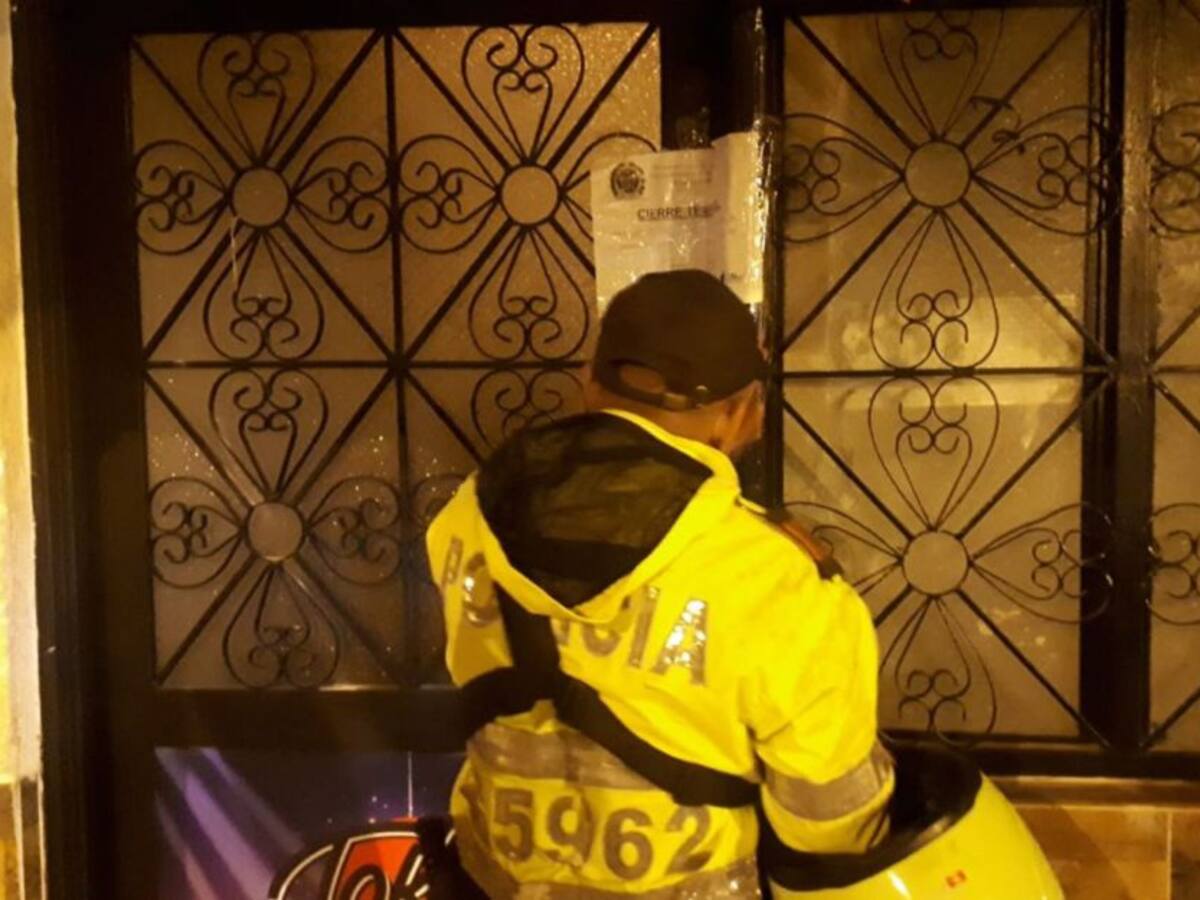Cierran tres establecimientos nocturnos de Ibagué