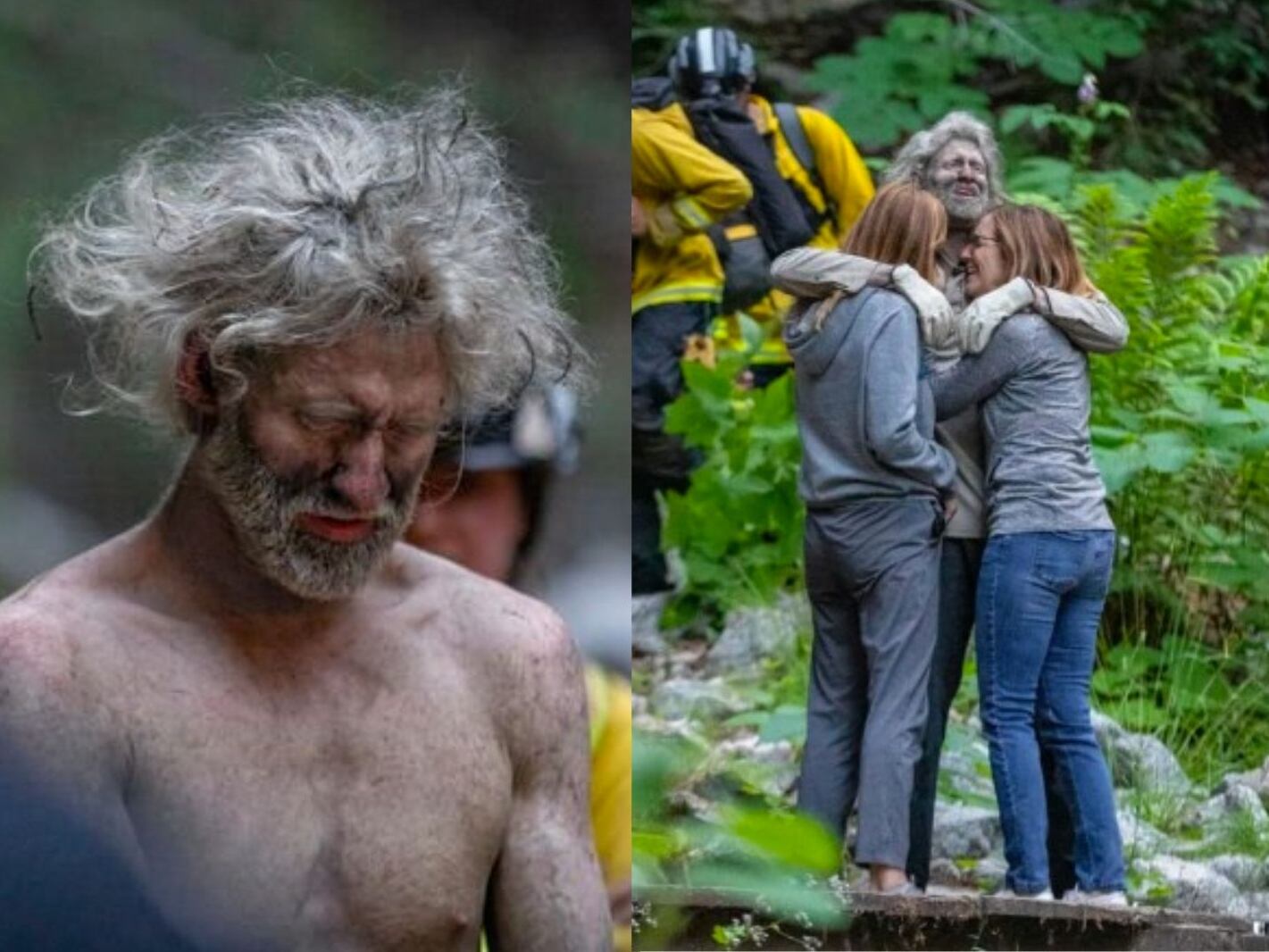 Lukas McClish, el excursionista que sobrevivió perdido 10 días en las montañas de California/ Foto tomada de: X