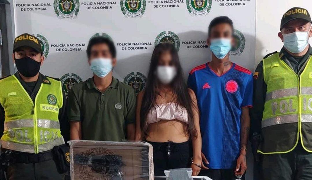 Capturados por hurto en el Parque Centenario de Ibagué