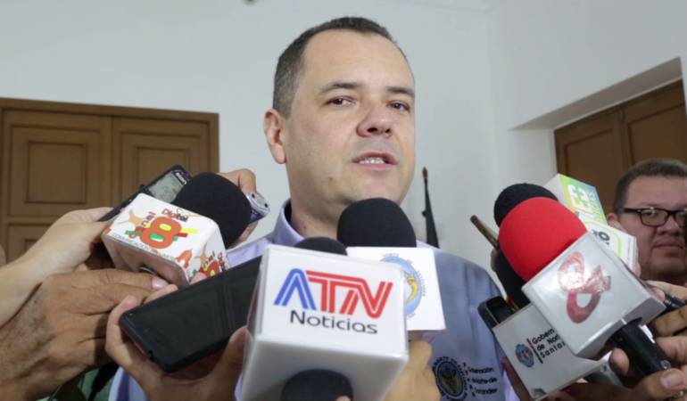 Secretario de Gobierno del Departamento, Edgar Pallares.