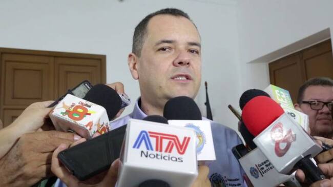 Secretario de Gobierno del Departamento, Edgar Pallares.