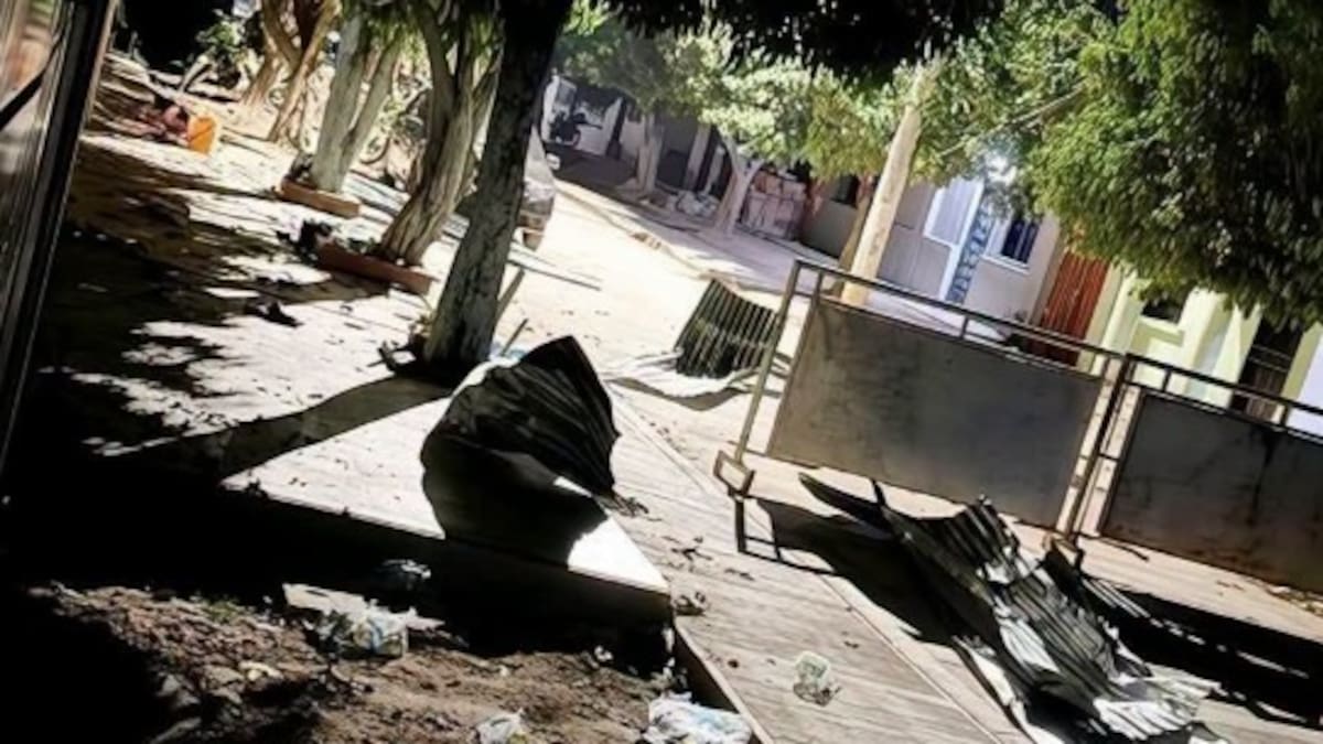 Ataque con drones contra subestación de Policía en el Cesar deja un uniformado muerto