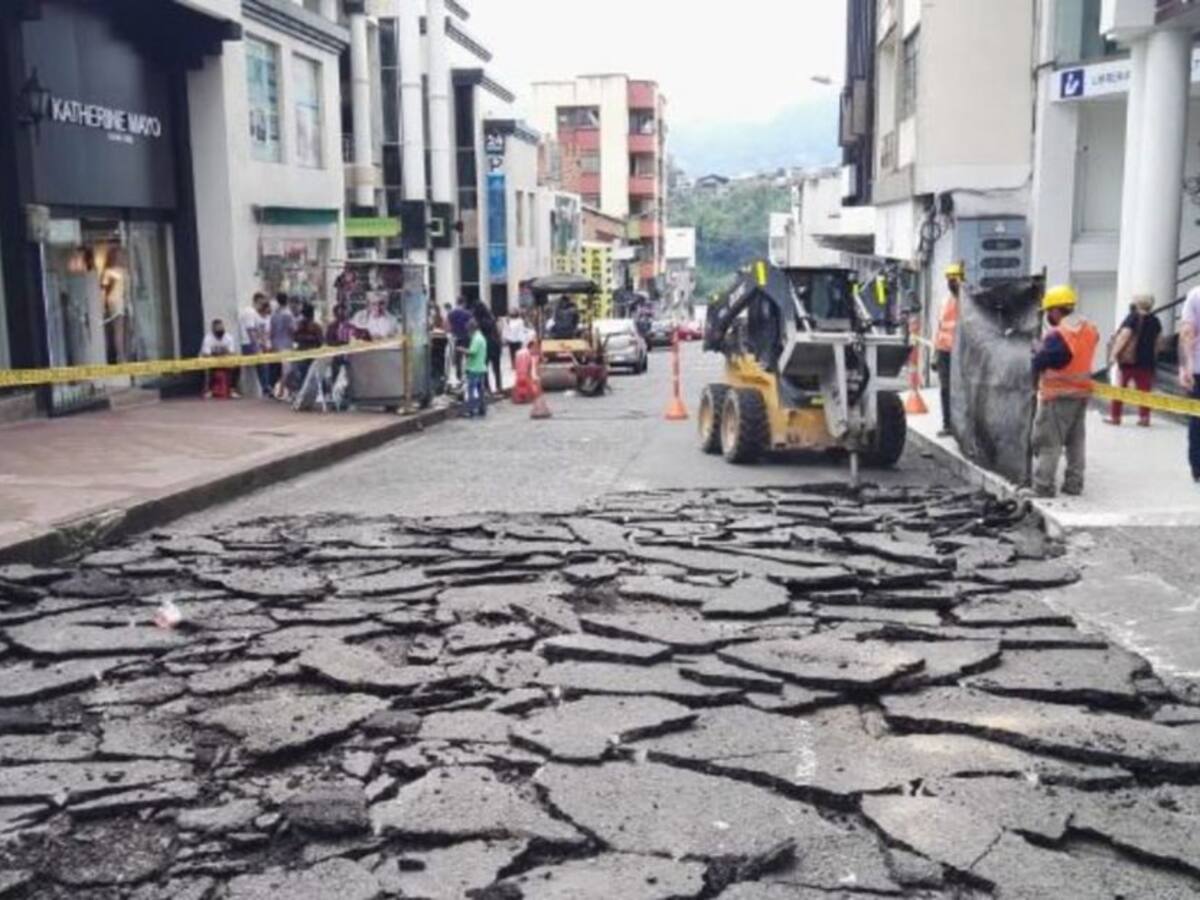 Más de mil huecos han sido tapados este año en Pereira