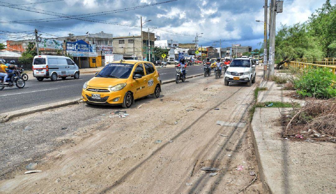 Desde hace más de dos meses no se conoce el cronograma de obras en terreno para reparar las vías accidentadas de Cartagena