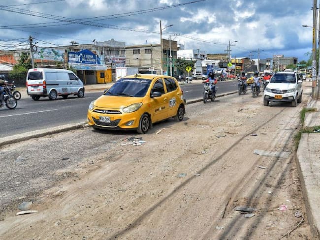 Desde hace más de dos meses no se conoce el cronograma de obras en terreno para reparar las vías accidentadas de Cartagena