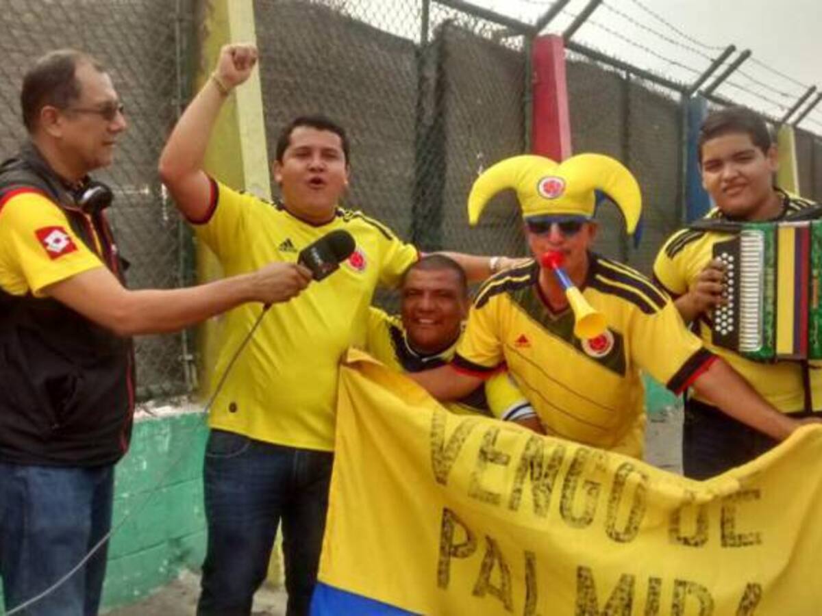 A ritmo de vallenato en Barranquilla se vive la fiesta del futbol