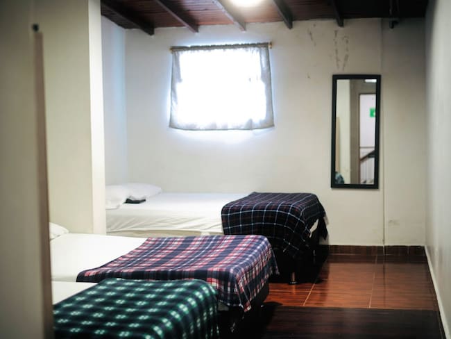 Alojamiento temporal. Foto: Alcaldía de Medellín.