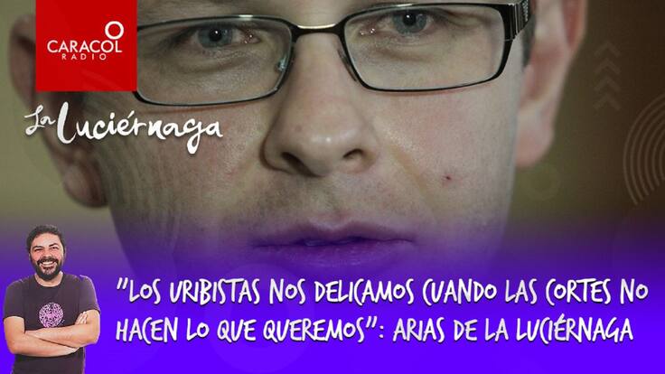 "Los uribistas nos delicamos cuando las cortes no hacen lo que queremos": 'Arias'