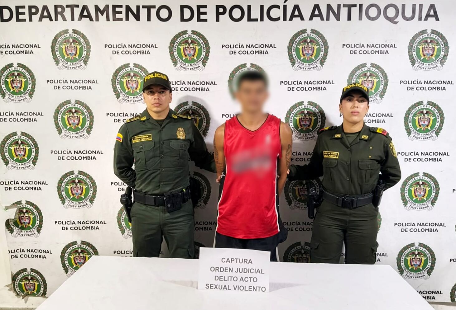 Cortesía: Policía Antioquia