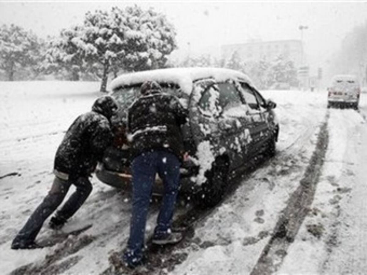 Europa se encuentra paralizada por el frío que ya deja más de 400 muertos