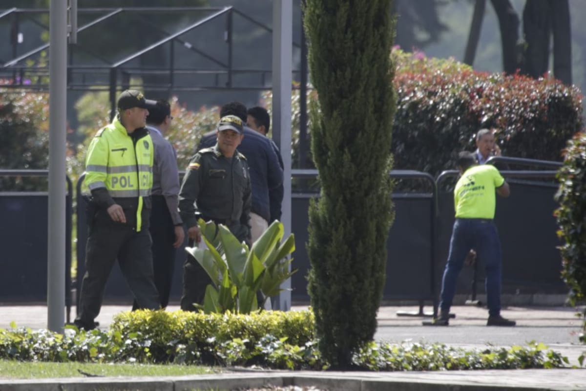 A la espera de la llegada de los ciudadanos colombianos