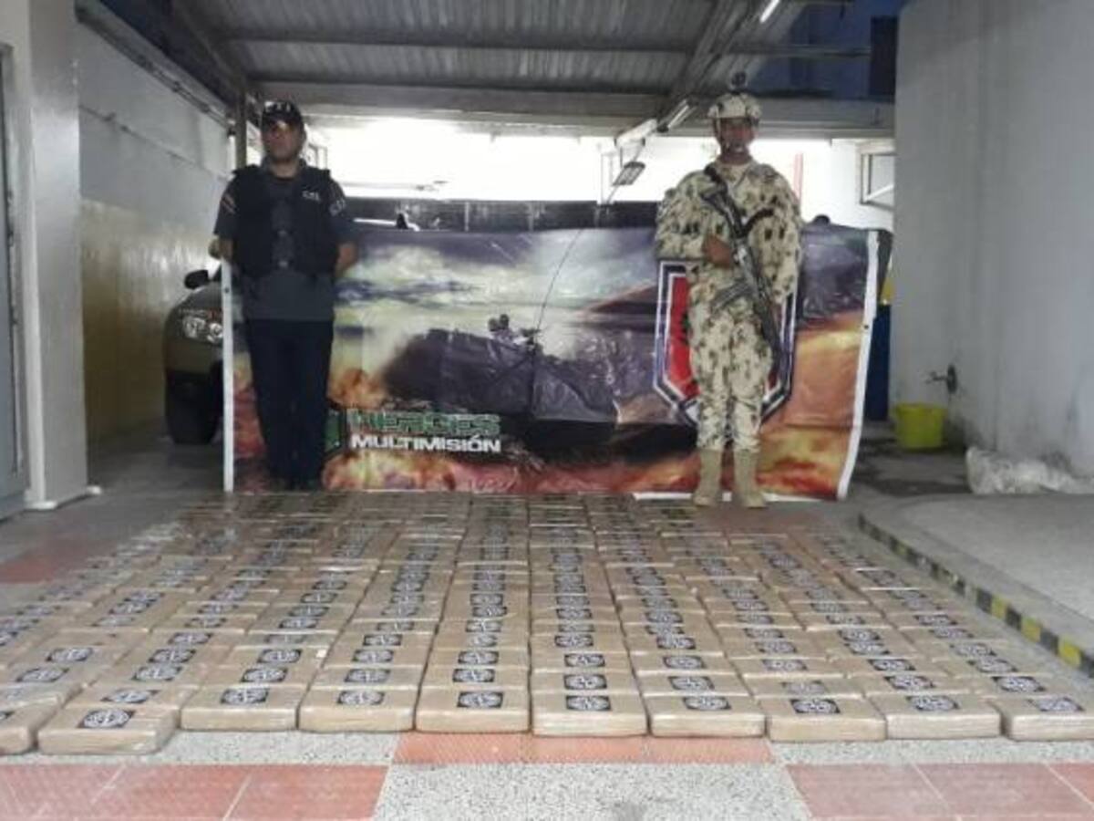 Incautan 200.000 dosis de cocaína en La Guajira