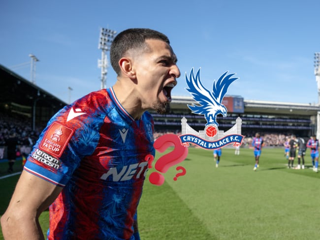 Daniel Muñoz en el Crystal Palace / Getty Images