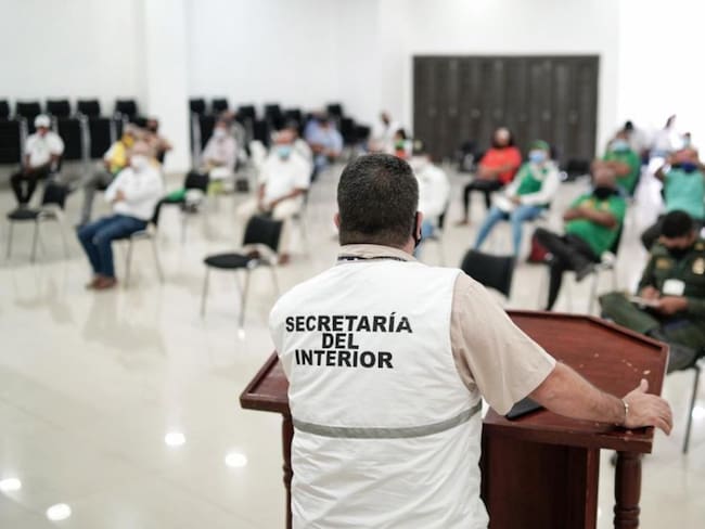 Mesa de diálogo y escucha a líderes amenazados en Cartagena