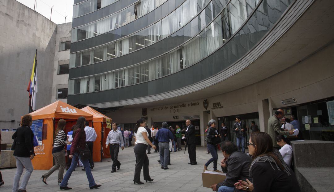 Edificio del IDU en Bogotá.