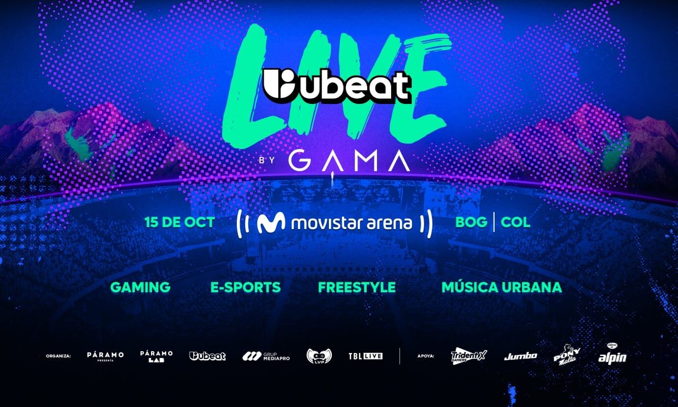 Cortesía: Ubeat LIVE by GAMA