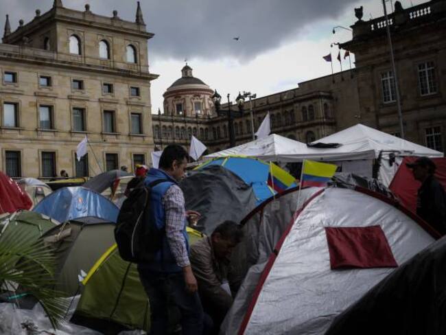 Gobierno Nacional critica a Peñalosa por desalojo del Campamento por la Paz en Bogotá